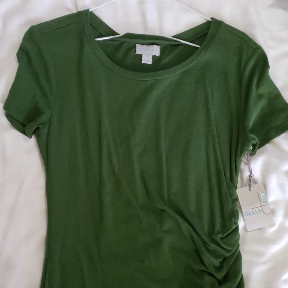 Green Bodycon T Shirt Dress